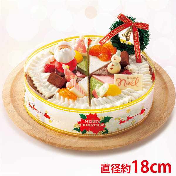 店頭受取 Xmas クリスマスパーティーアソート クリスマスケーキ 店頭受取 果子乃季ｵﾌｨｼｬﾙｳｪﾌﾞｼｮｯﾋﾟﾝｸﾞ